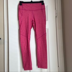 Outdoor Voices 3/4 Warmup Leggings in Flamingo